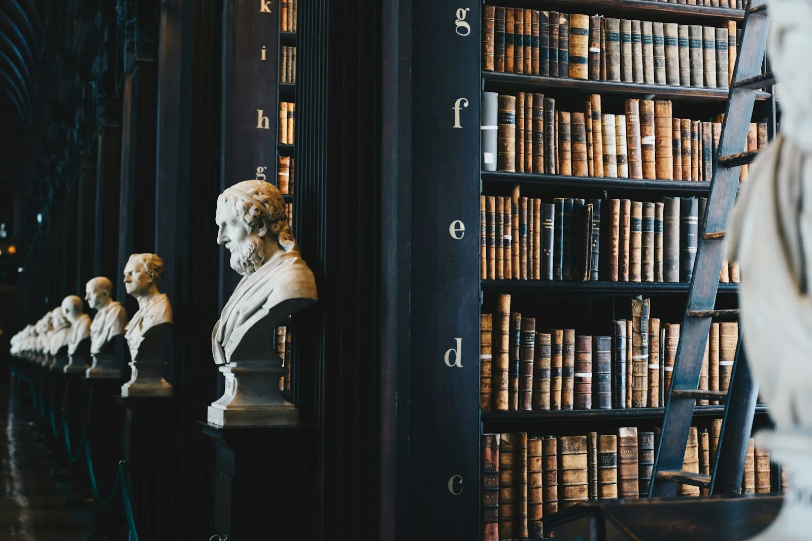 Columnas clásicas de un palacio de justicia